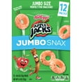 Kellogg's Apple Jacks Jumbo Snax Original Cereal Snacks, 5.4 oz Box, 12