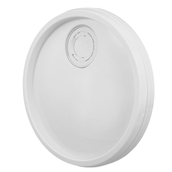 MLINS Gallon Bucket Replacement Lid Pail with Small Containers Lids White