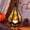 A, variant on Halloween Small Pumpkin Night Light, Halloween Jack O Lantern Pumpkin Decoration with Handheld Design, Glowing Pumpkin Lamp Ornament for Party Home Tabletop Decor