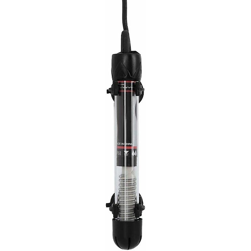 Chauffeur D'aquarium 100W - Thermostat Réglable 18-34°C - Installation Horizontale Avec Ventouses - Pour Poissons, Tortues