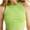 Green, variant on Oplxuo Women Crop Top Ribbed Knit Cropped Tank Tops Sleeveless Round Neck Racerback Casual Cute Dance Top