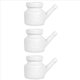 thumbnail image 1 of 3X Olla Neti de CeráMica de 350 Ml para Limpieza de Nariz, Duradera, una Prueba de Fugas, para Enjuague Nasal, Lavado de Nariz, Hombres y Mujeres, Color, 1 of 4