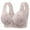 Gray, variant on Womens Bras Push Up Polyester Underwire Lace Daily Wear Comfortable Supportive Plus Size 36-44C D Multi Color Options