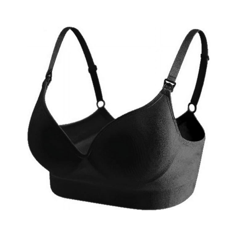 Miduxiya Non Bubs The Wire And Seamless Nursing Bra For Maternity And  Breastfeeding Large Size, Black 210318 From Cong05, $12.41