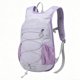 thumbnail image 2 of Mochila de senderismo compacta y plegable, ideal para acampar, caminar y andar en bicicleta. Violeta, 2 of 8