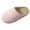 Pink, variant on Mens Women Indoor Memory Foam Cotton Scuff Slippers Slip On Summer House Shoes Flats Breathable Lightweight Washable Non Skid Rubber Soles Size 40 Coffee