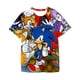 thumbnail image 3 of Nueva camiseta de dibujos animados de Japón Sonic, camiseta para niños, camiseta de verano de Dragon Ball Sonic, linda camiseta de dibujos animados para niños, camiseta de manga corta, 3 of 5