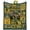 NO36, variant on Football Blanket Gifts for Men 50" X 60", City Football Lovers Fan Gifts Gear Merch Sports Fan Throw Blankets for Sofa Bed Bedroom Living Room Royal Purple Metallic Gold