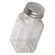 thumbnail image 1 of Botella para condimentos, tapa de rosca, fácil de rellenar, transparente, para especias, cuadrada, 1 of 5
