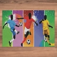thumbnail image 6 of Ambesonne Soccer Jigsaw Puzzle, Football Soccer Modern, Heirloom-Quality Fun Activity for Family Durable Cardboard, 1000 pcs, Multicolor, 6 of 6