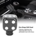 thumbnail image 2 of Transmission  Lever Knob, Easy To Hold Stable Shifting Dice Shape  Head Universal Fit  For Manual Vehicles, 2 of 7