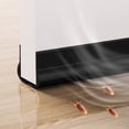 thumbnail image 6 of Under Door Draft Stopper for Bottom Gap | PVC Weather Stripping Door Sweep | Blocks Drafts, Noise, Dust & Insects | 36.61 Inch Slide-On Design for All Floors | Includes 8 Double-Sided Tape Pieces, 6 of 7