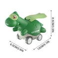 thumbnail image 3 of VANLOFE Car Toys Dinosaur Toys For Boys Aged 2 3 4+ Gift Dinosaur Children Push Toy Car Baby Toy Car Boy Puzzle Car Non-pull Back Car Inertial Scoote, 3 of 3