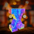 thumbnail image 3 of Led Light Up Letters, 26 Alphabet Marquee Letter Lights Battery Powered Colorful Decor for Party Wedding Birthday Christmas Home Wall Table Decoration, 3 of 7
