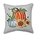 thumbnail image 3 of Pillow Perfect 629032 Patch de Citrouille Brodé Oreiller de Récolte Décoratif&44; Multicolore, 3 of 4