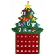 thumbnail image 2 of pstuiky Colgante de árbol de Navidad, Árbol de Navidad no tejido, Calendario de cuenta regresiva para Navidad, 2 of 7