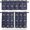 Navy Blue, variant on Christmas Blue Kitchen Curtains and Valances Set, Rod Pocket Curtains Tier Farmhouse Window Curtains 24 Inch Length, Xmas Green Red Pine Trees Snowflake 3 Piece Kitchen Curtains Set