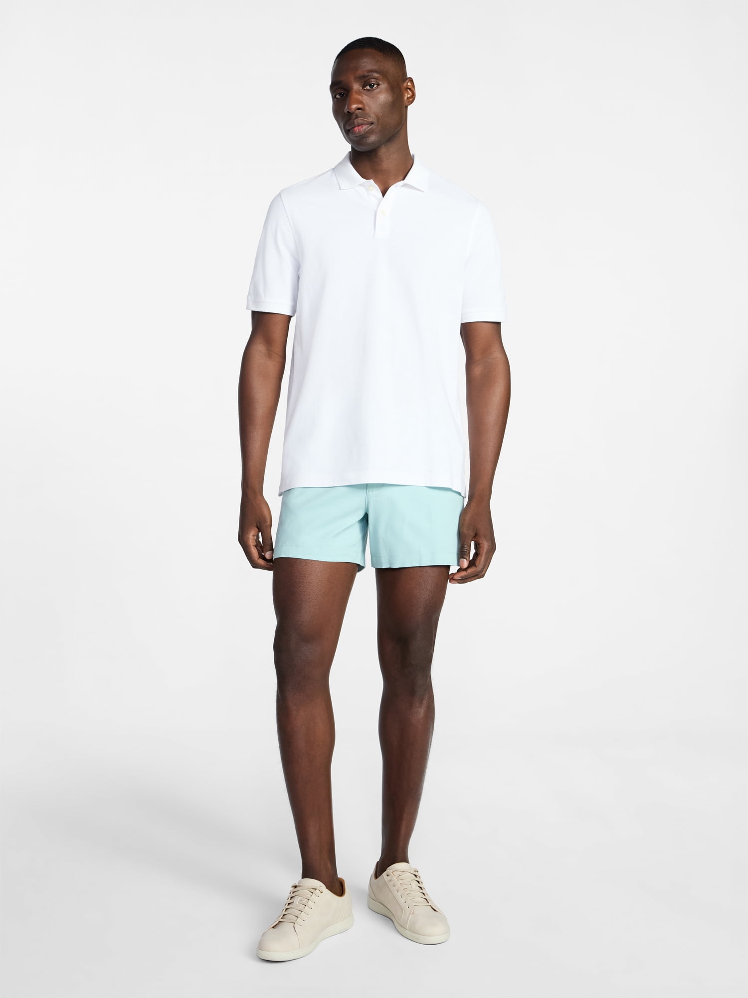 George Men's & Big Men's Classic Fit Pique Polo with Short Sleeves, Sizes XS-5XL, LT-3XLT