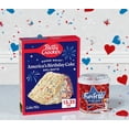 thumbnail image 5 of Limited Edition Betty Crocker Super Moist America's Birthday Cake Delights (13.25 oz) with Pillsbury Funfetti Red Vanilla Frosting (15.6 oz), 5 of 6
