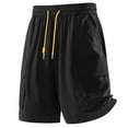 thumbnail image 2 of IhhxPro Men's Outdoor Cargo Shorts Elastic Waist Quick Dry Men with Multi-Pockets Work Summer Casual Loose Fit Cotton Hiking Travel M-4XL, 2 of 5