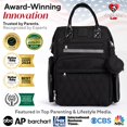 thumbnail image 5 of Award-Winning Baby Diaper Bag Backpack with Changing Station –Large Multifunction Waterproof Diaper Bag, Warm Bottle Pockets, Travel Baby Organizer Mom & Dad, Newborn Baby Essentials, Newborn Gift, 5 of 6