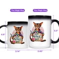 thumbnail image 4 of Happy Mother's Day Best Abyssinian Mom Ever Heat Color Changing Mug Cat Lover Kitten Owner Gifts Magic Coffee Mug - 03002, 4 of 4