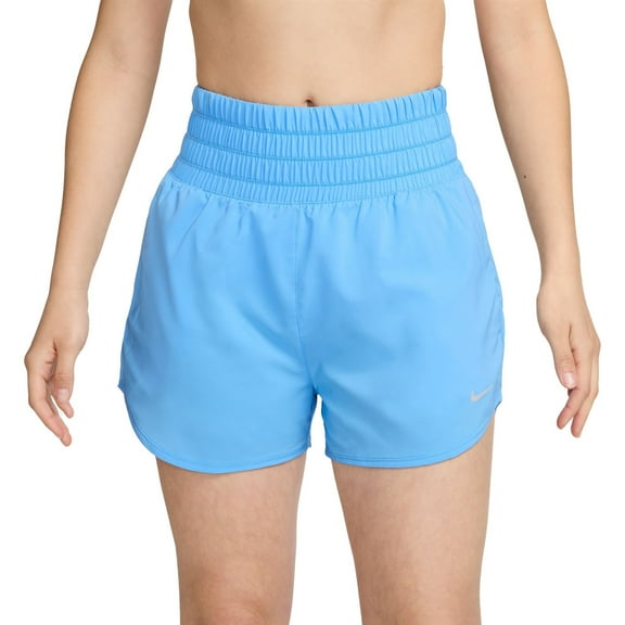 Nike Women's One Dri-FIT Ultra High-Waisted 3" Brief-Lined Shorts