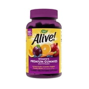 Natures Way Alive! Women’s Premium Gummy Multivitamin, B-Vitamins, 75 Gummies