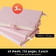 thumbnail image 4 of Libreta NIRMIRO, cuaderno pequeño con bolígrafo, paquete de 3 unidades, tamaño bolsillo, color rosa, 4 of 7