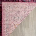 thumbnail image 4 of SAFAVIEH Artisan Hudson Traditional Area Rug, Fuchsia, 8' x 10', 4 of 6