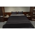 thumbnail image 2 of BedDecor Egyptian Cotton Bedding Set - Twin/Twin XL Size 3pc Luxury Cotton Duvet Cover Set with Pillowcases Dark Grey, 2 of 5