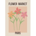 thumbnail image 2 of Haase, Andrea 14x18 Gold Ornate Wood Framed with Double Matting Museum Art Print Titled - Flower Market Paris, 2 of 4