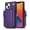 Purple, variant on iPhone 13 Pro Max Wallet Case with Crossbody Strap, Dteck Zipper Pocket Purse Phone Case with RFID Blocking Card Holder Compatible with iPhone 13 Pro Max, Black