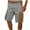 Gray, variant on Bixock Casual Pant for Men,Cargo Short Pants for Men,Men's Stripe Print Beach Swim Trunks with Elastic Drawstring Waist and Side Pockets Dry Volleyball Shorts