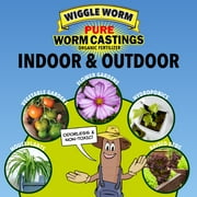 Wiggle Worm 100% Pure Organic Worm Castings - Organic Fertilizer for Houseplants, Vegetables, and More, 30-Pounds (2 Pack)