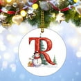 thumbnail image 4 of Christmas JoyMoreHome 26 Letters Red and White Christmas Ornaments Christmas Tree Decorations Pendant Christmas Tree Ornaments,Xmas Tree Hanging Decor Party Supplies, 4 of 5