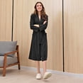thumbnail image 5 of iHPH7 Bathrobe for Women, Waffle Robes for Women, Robes for Women, Womens Robes Clearance Sale, Long Robes for Women, Black XL, 5 of 9
