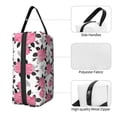 thumbnail image 3 of Goofa Rose Flowers Printed Toiletry Bag with Handle,Large Capacity Travel Makeup Cosmetic Bag for Women, Carry on Airport Airline Compliant Bag, 3 of 9