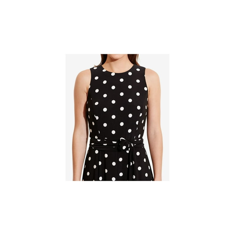 Ralph lauren black cheap polka dot dress