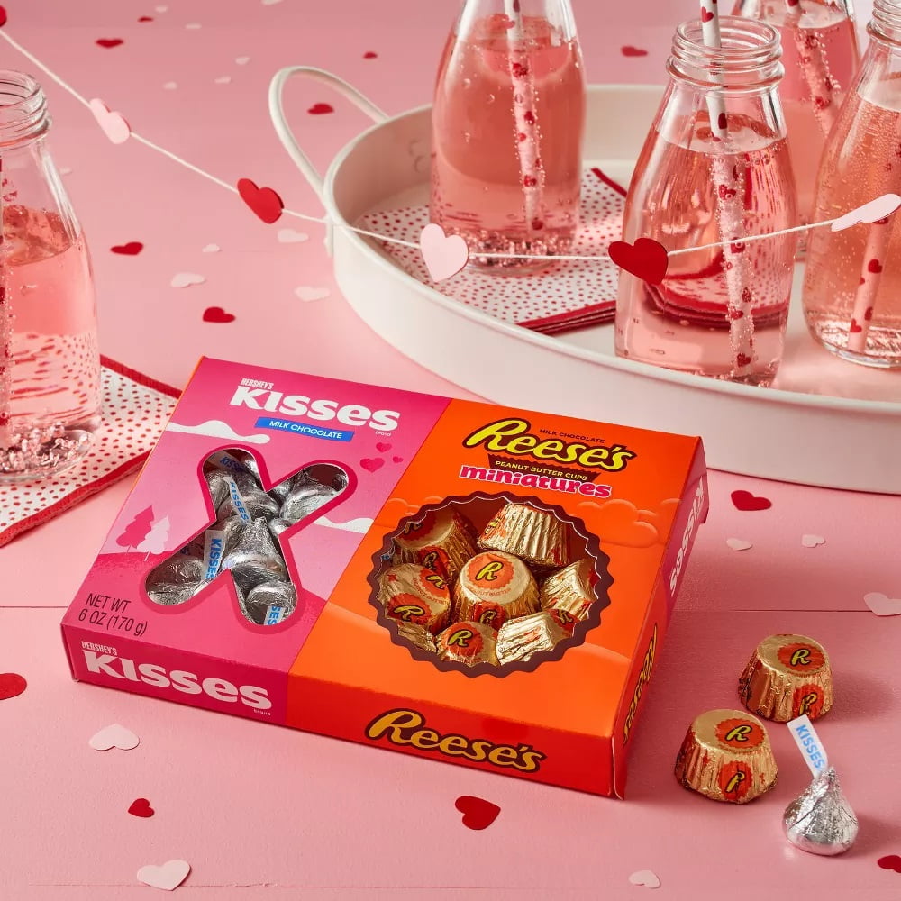 Hershey's Valentine's Day Milk Chocolate Assortment, 6 Ounce XO