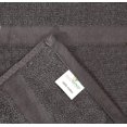thumbnail image 5 of Gold Textiles 100% Cotton Salon Hand Towels 24 Pack Dark Grey 16x27 inches Soft Absorbent Quick, 5 of 6