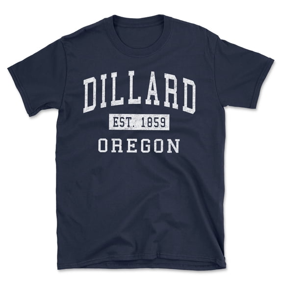 Dillard Oregon Classic Established Men's Cotton T-Shirt