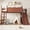 Deep Natural, variant on Jopath Twin size Loft Bed with Storage Shelves and Wardrobe, Solid Wood Loft Beds with Detachable Slide and Ladders for Boys Girls Natural