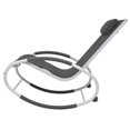 thumbnail image 2 of 47781 vidaXL Chaise Berçante d'Extérieur Noire en Textilène, 2 of 5