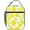 Cartoon Lemon Painting, variant on Reusable Lunch Bag Ocean Starfish Shell Print Insulated Lunch Box Container Portable Cooler Thermal Lunch Tote Bag for Women Men Adult Work Office Picnic Travel Beach
