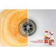 (6 pack) Iron OUT Spray Gel Rust Stain Remover, Remove and Prevent Rust Stains in Bathrooms, Kitchens, Appliances, Laundry, and Outdoors, 16 Ounce