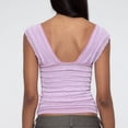 thumbnail image 5 of Summer Women'S Undershirts Tank Tops Solid Color Lace Backless Athletic Tank Top — L, 5 of 5
