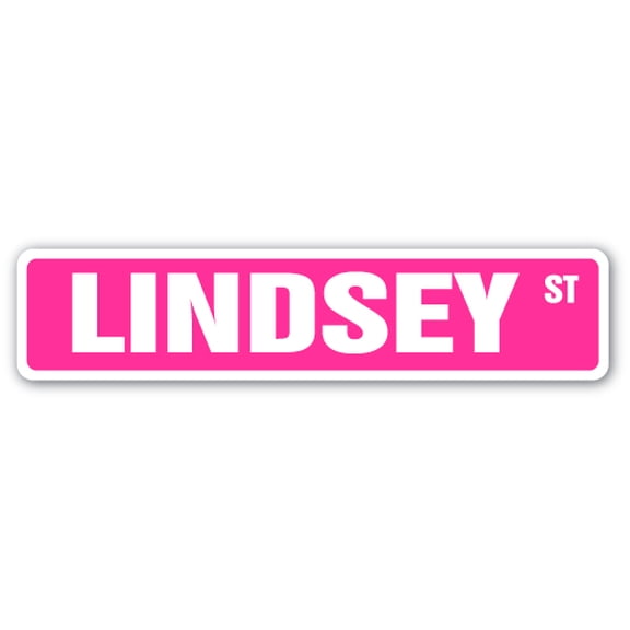 Lindsey Street [3 Pack] of Vinyl Decal Stickers |for Laptop Car