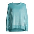 thumbnail image 5 of Secret Treasures Essentials Women's Solid Velour Top, 5 of 6