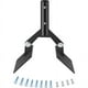 thumbnail image 2 of Veleta de aluminio para techo, veleta de jardín de acero con herrajes, veleta ajustable para techo, techo o cúpula negra., 2 of 7